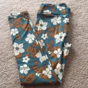 LuLaRoe OS Leggings EUC